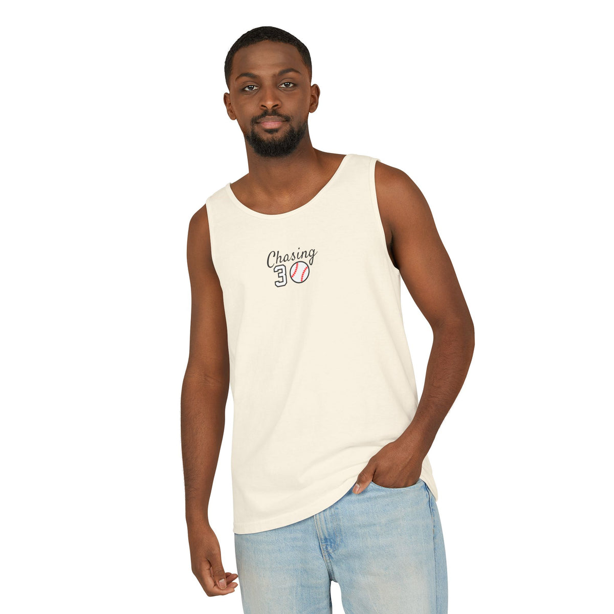 Chasing 30 Unisex Comfort Colors Tank Top