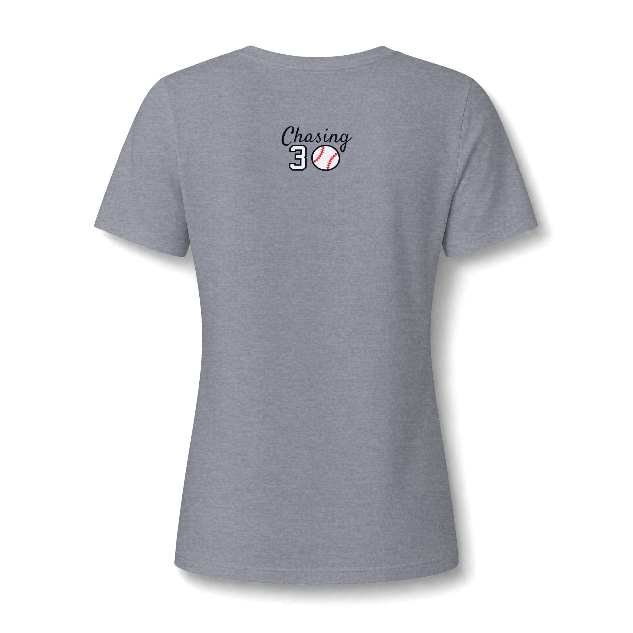 Women's Chasing 30 Relaxed V-Neck Baseball Tee
