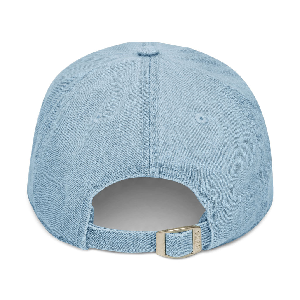 Embroidered Chasing 30 Denim Hat