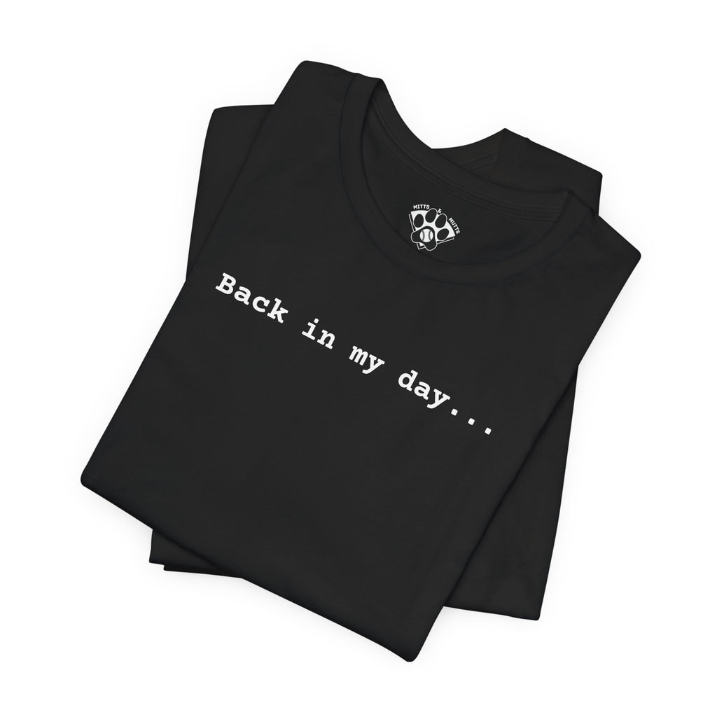 Dirt Infields Unisex Baseball Bella Canvas Short Sleeve Tee
