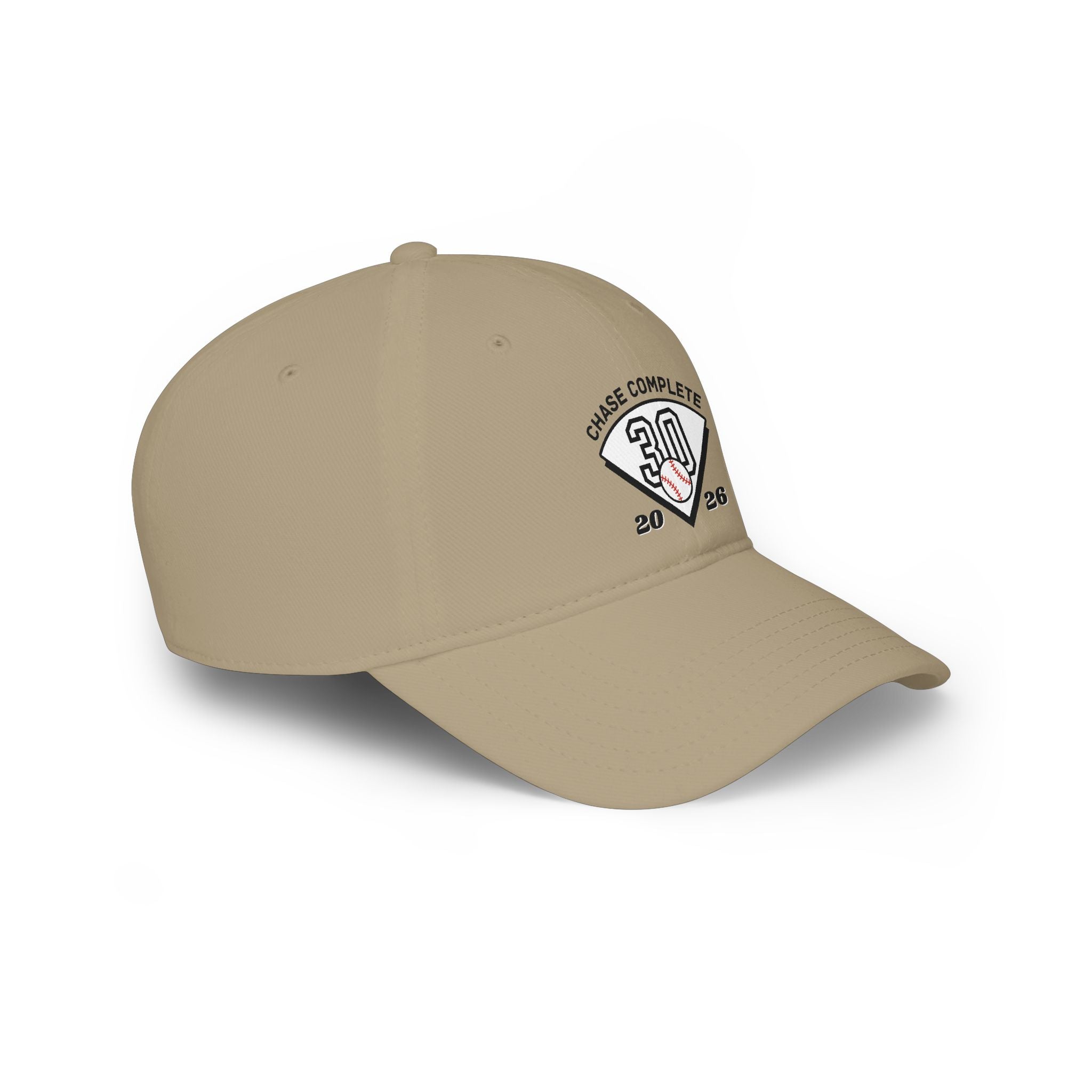 Chase Complete 2026 Low Profile Printed Baseball Cap Chasing 30 MLB Stadiums