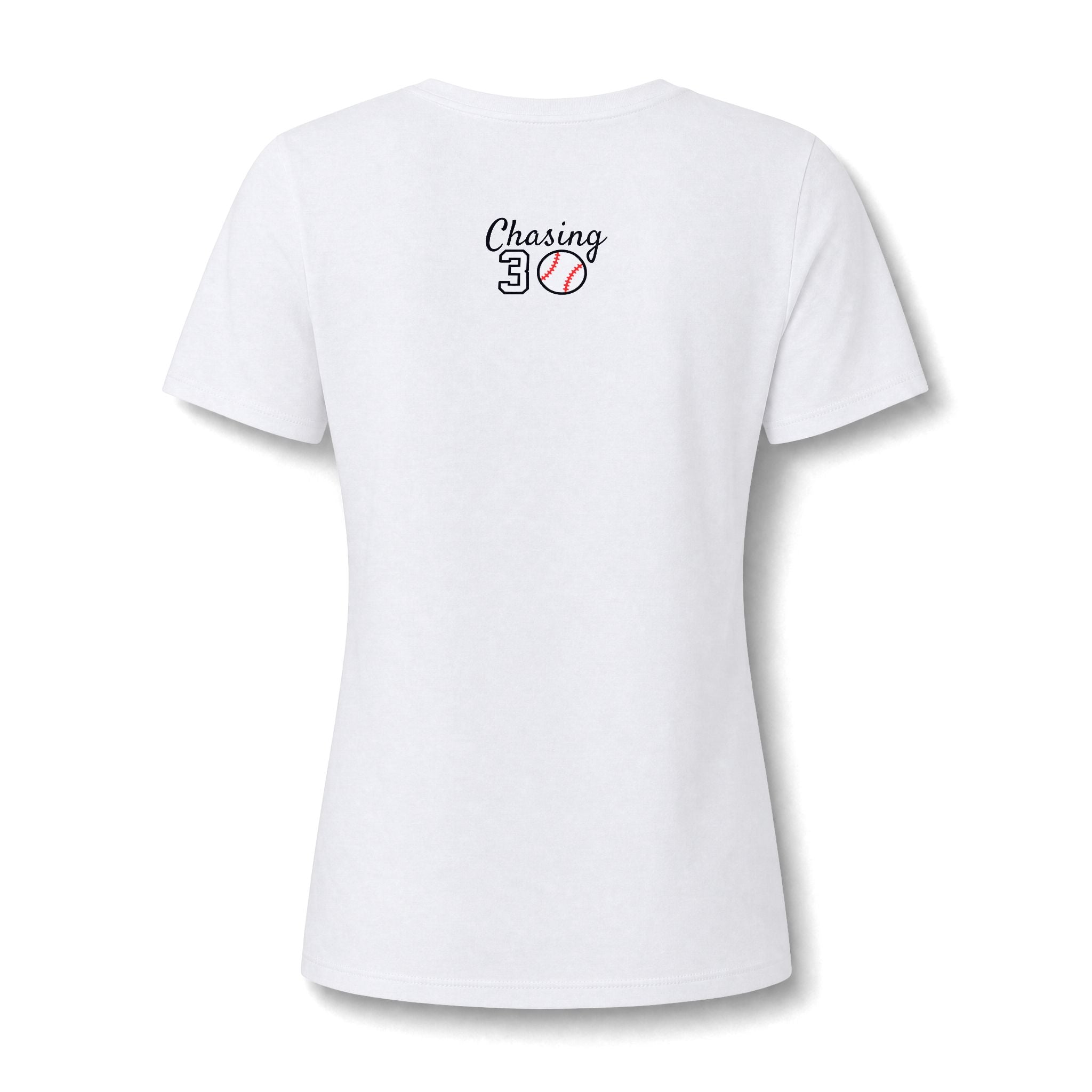 Women's Chasing 30 Relaxed V-Neck Baseball Tee