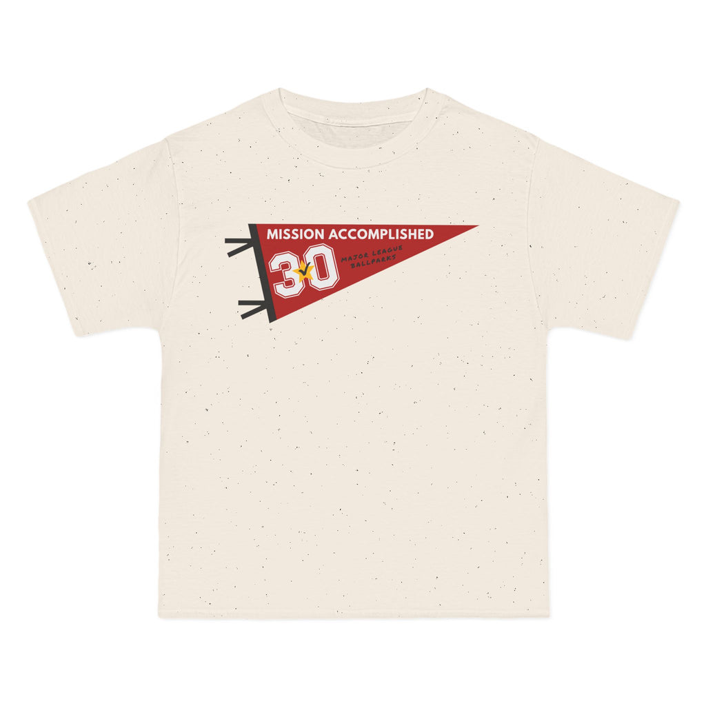 Pennant Beefy-T® Mission Accomplished Baseball Ballpark Stadium Chasing 30 Short-Sleeve up to 5XL