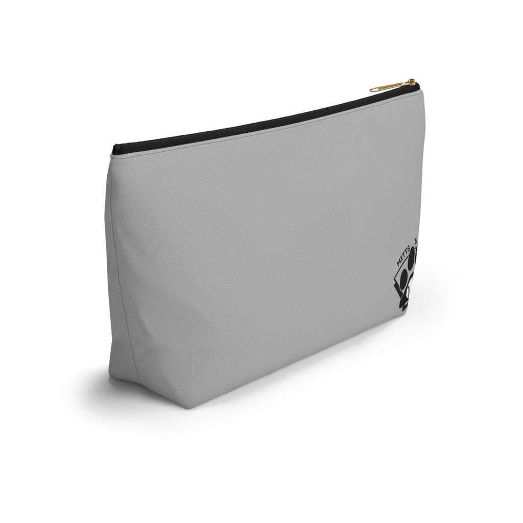 Chasing 30 Gray Zippered Pouch