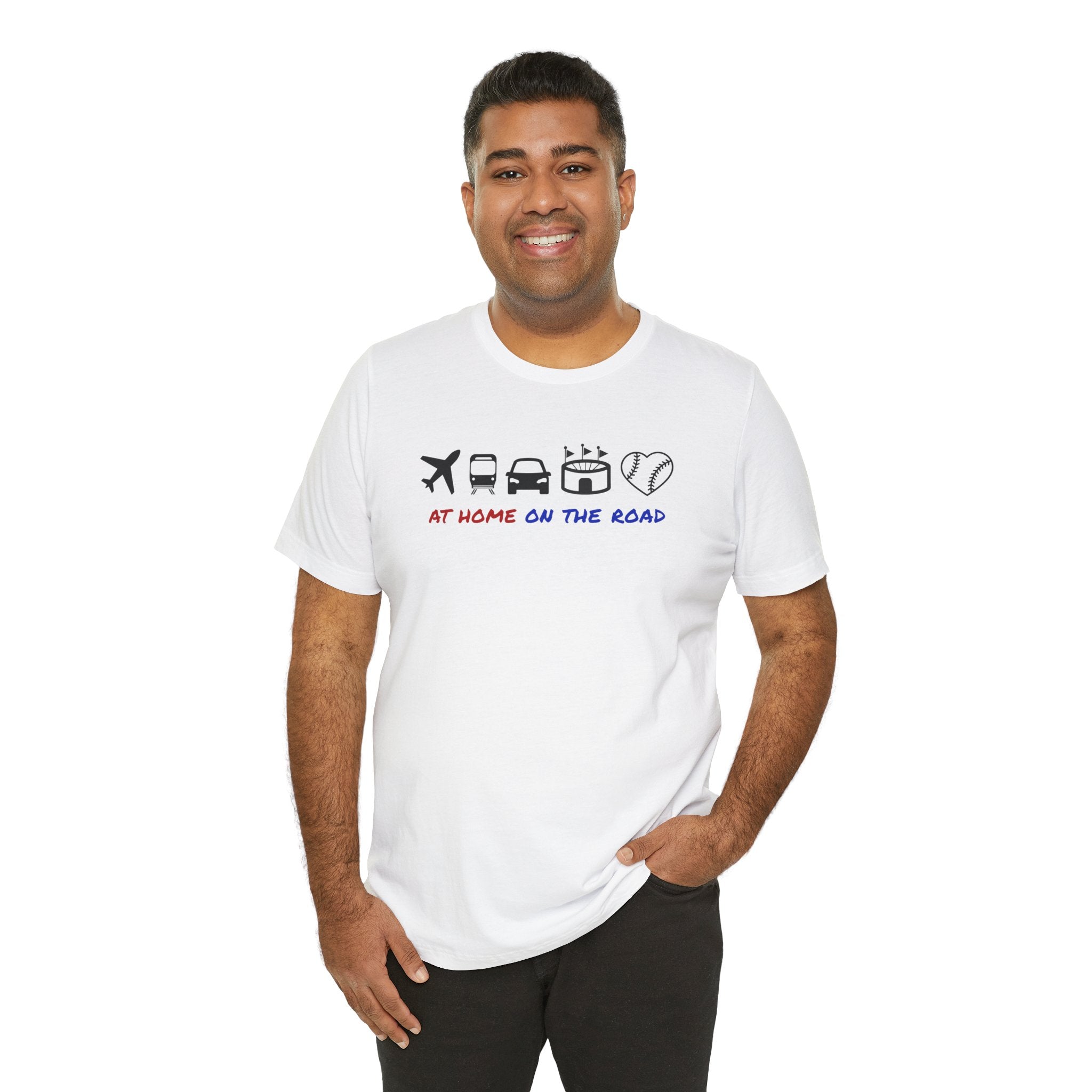 Chasing 30 Transportation Unisex Bella Canvas Short Sleeve MLB Stadium Tee