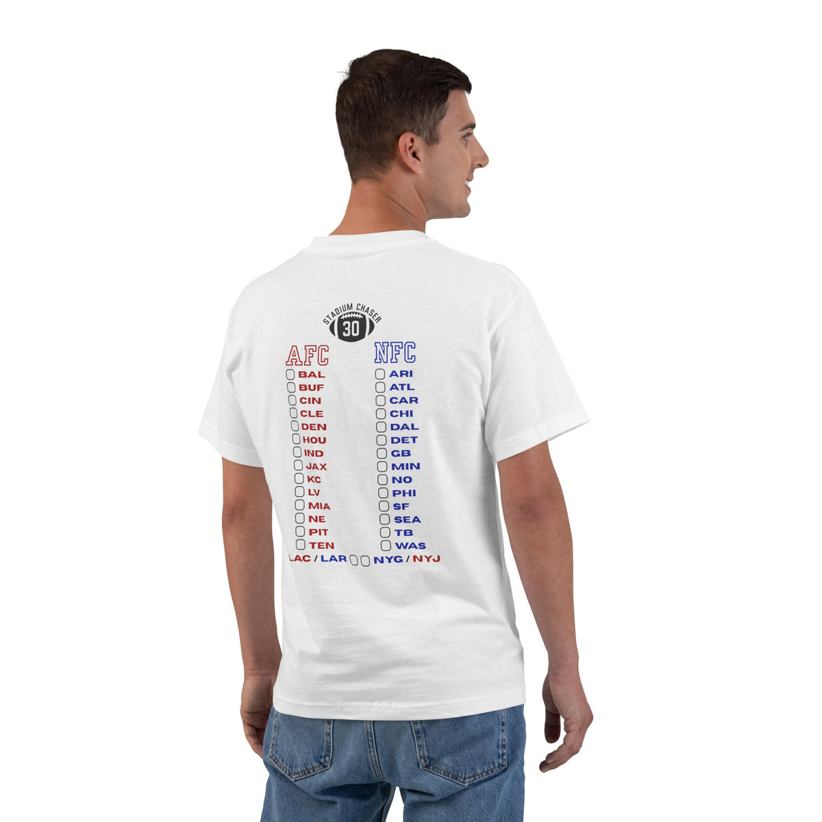 NFL Beefy-T® Football Stadium Chaser Short-Sleeve up to 5XL