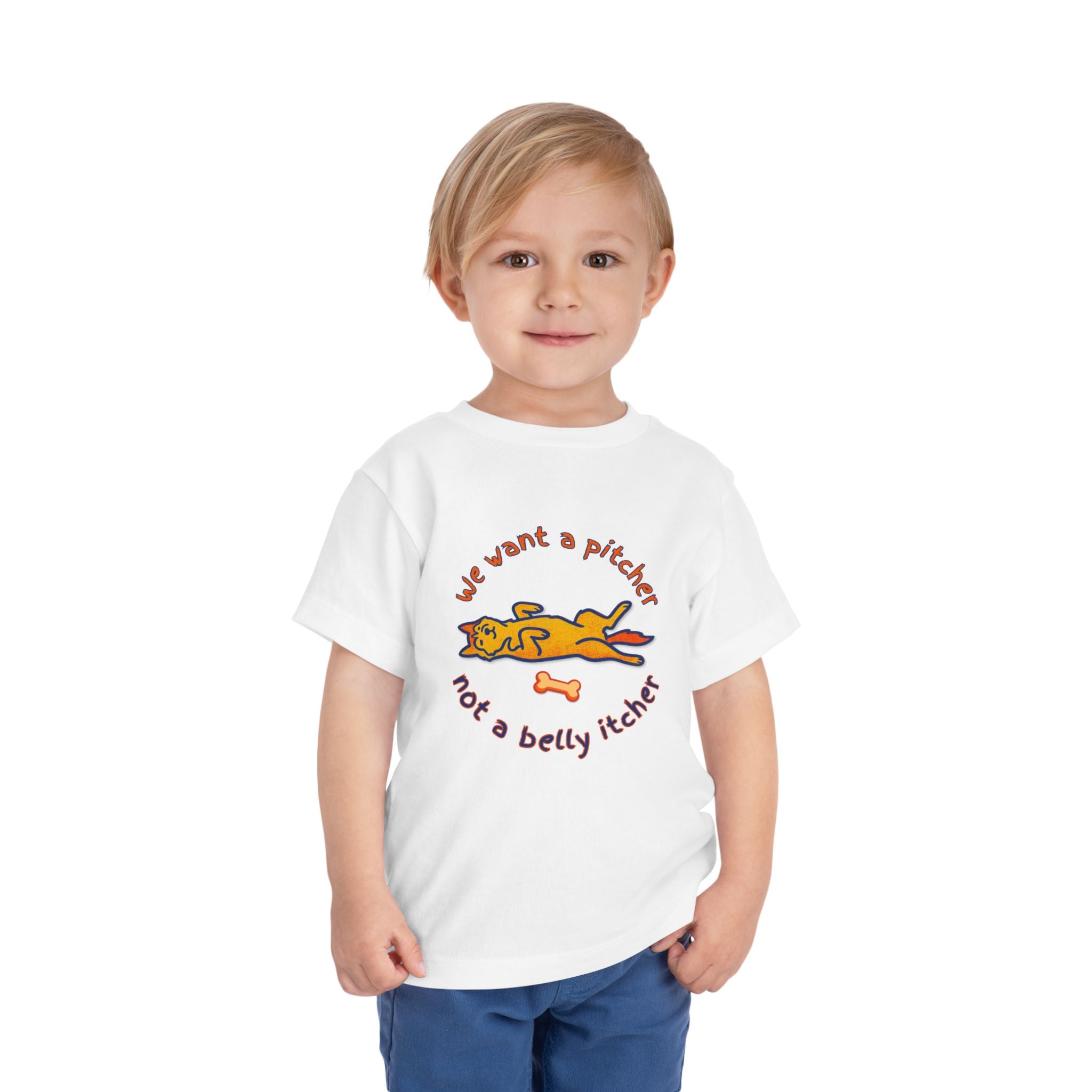 Toddler Belly Itcher Baseball Tee