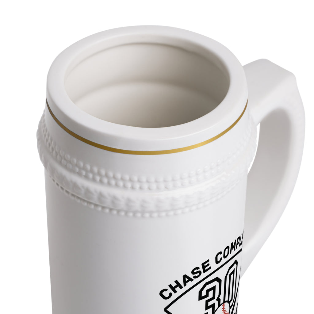 Chasing 30 Mission Accomplished 2026 Beer Stein Mug