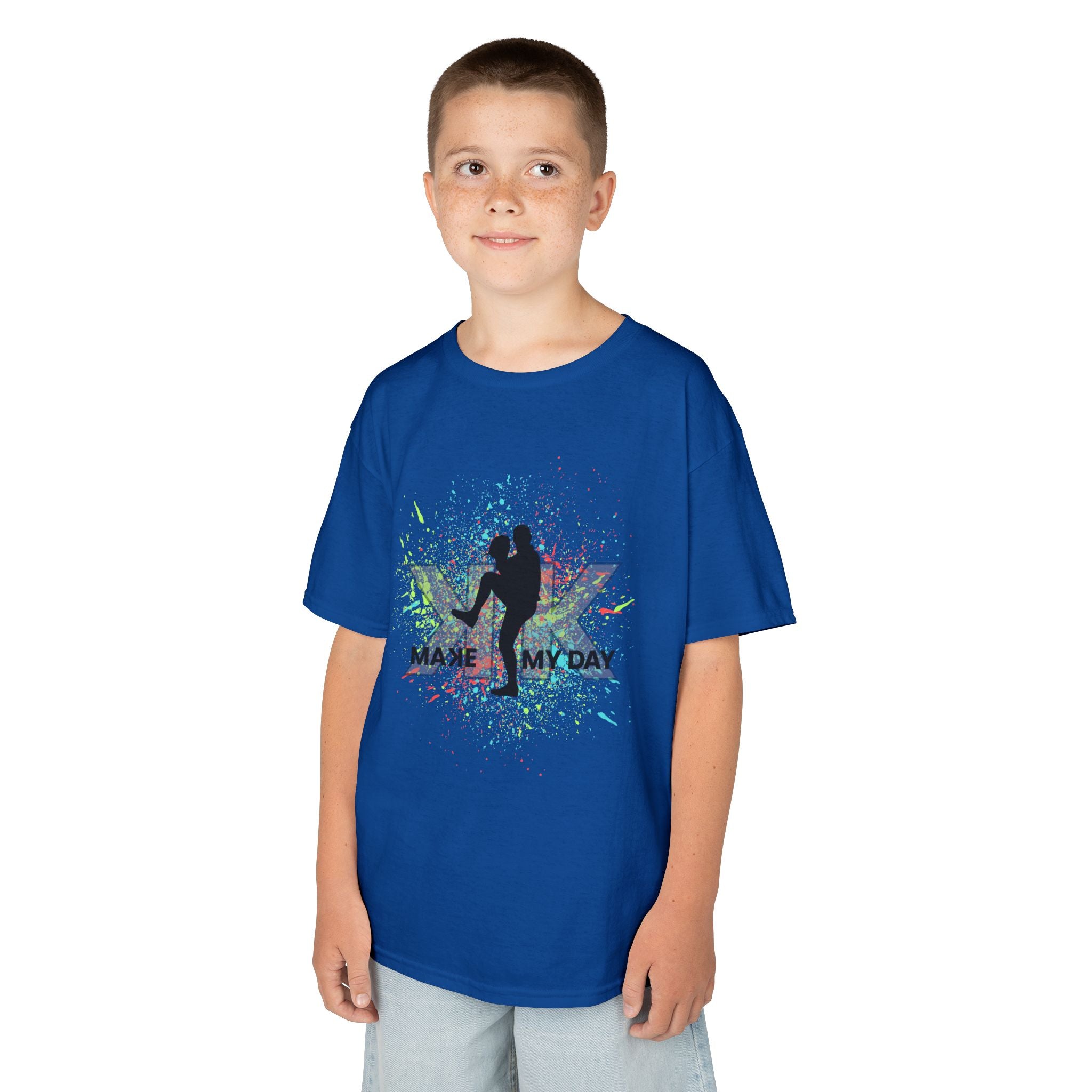 Youth Baseball Pitcher Strikeout Gildan Heavy Cotton™ Tee