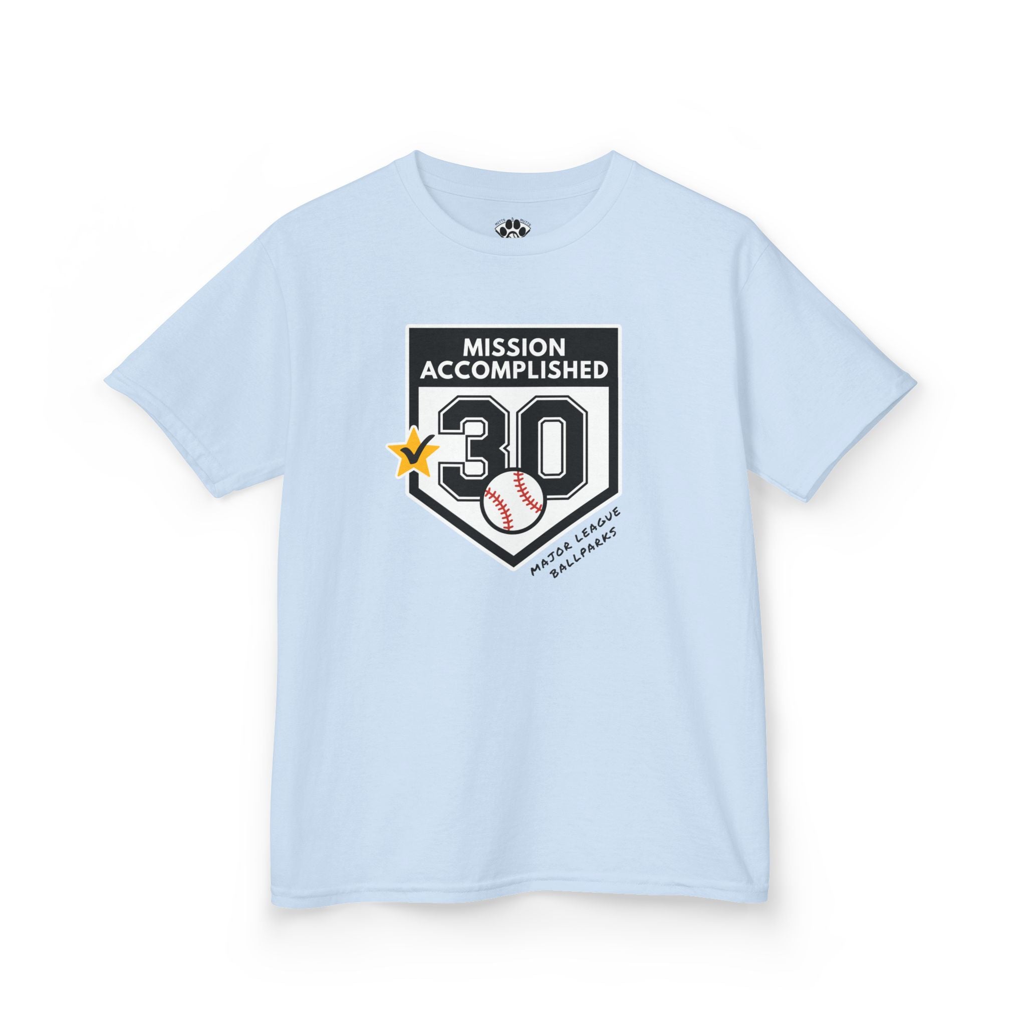 Youth Mission Accomplished Gildan Heavy Cotton™ Baseball Stadium Chasing 30 Tee