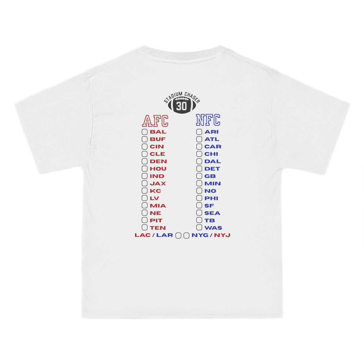 NFL Beefy-T® Football Stadium Chaser Short-Sleeve up to 5XL