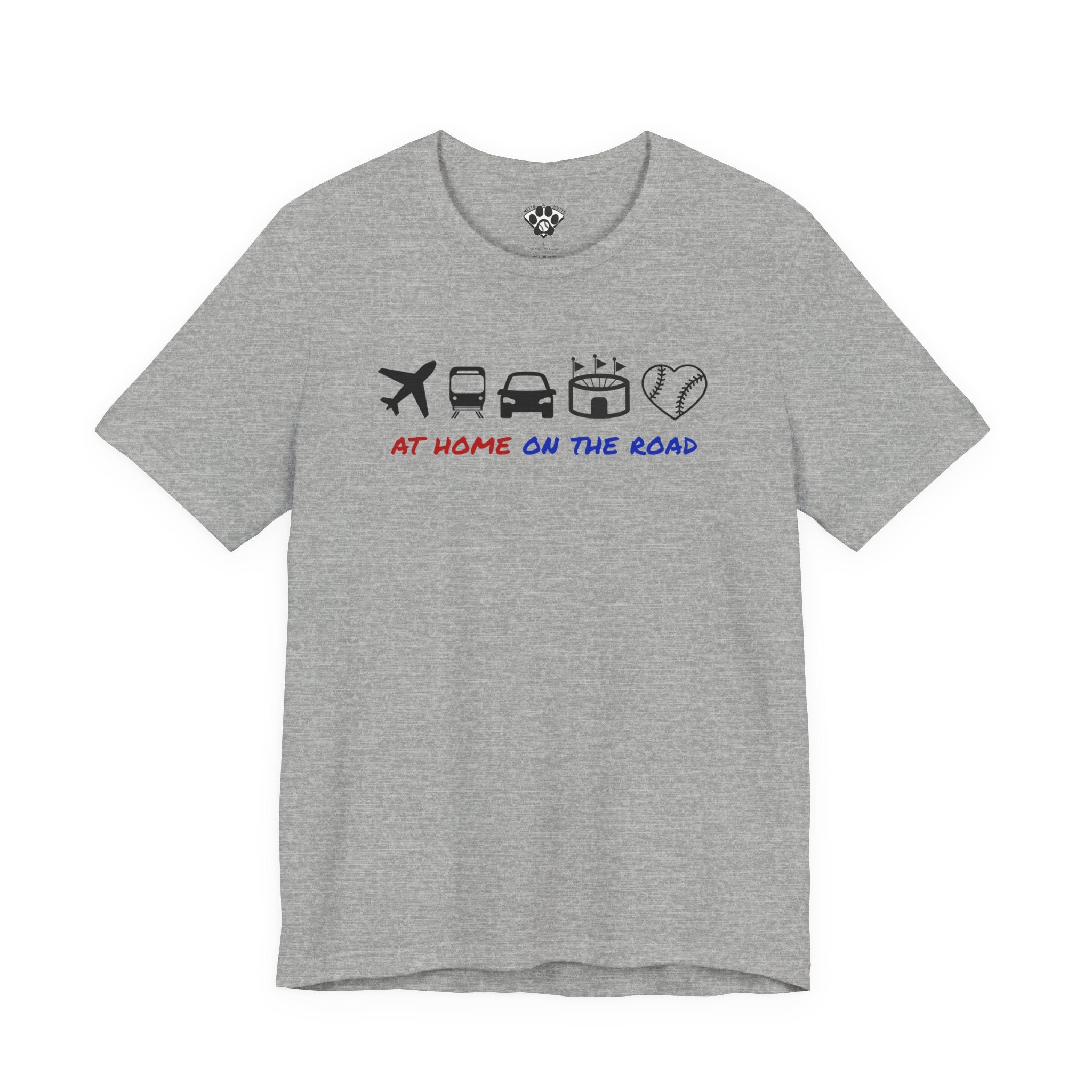 Chasing 30 Transportation Unisex Bella Canvas Short Sleeve MLB Stadium Tee