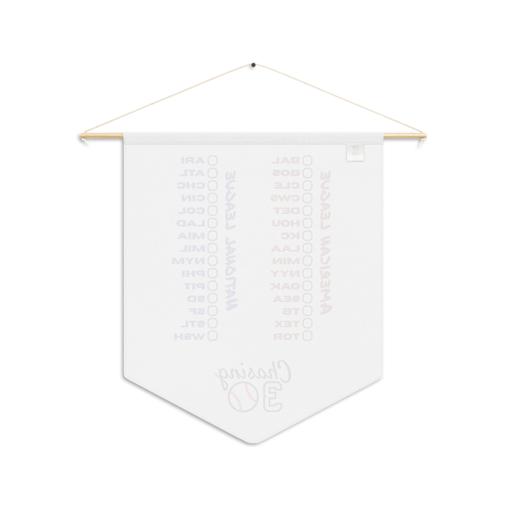 Baseball Stadium Chaser Pennant