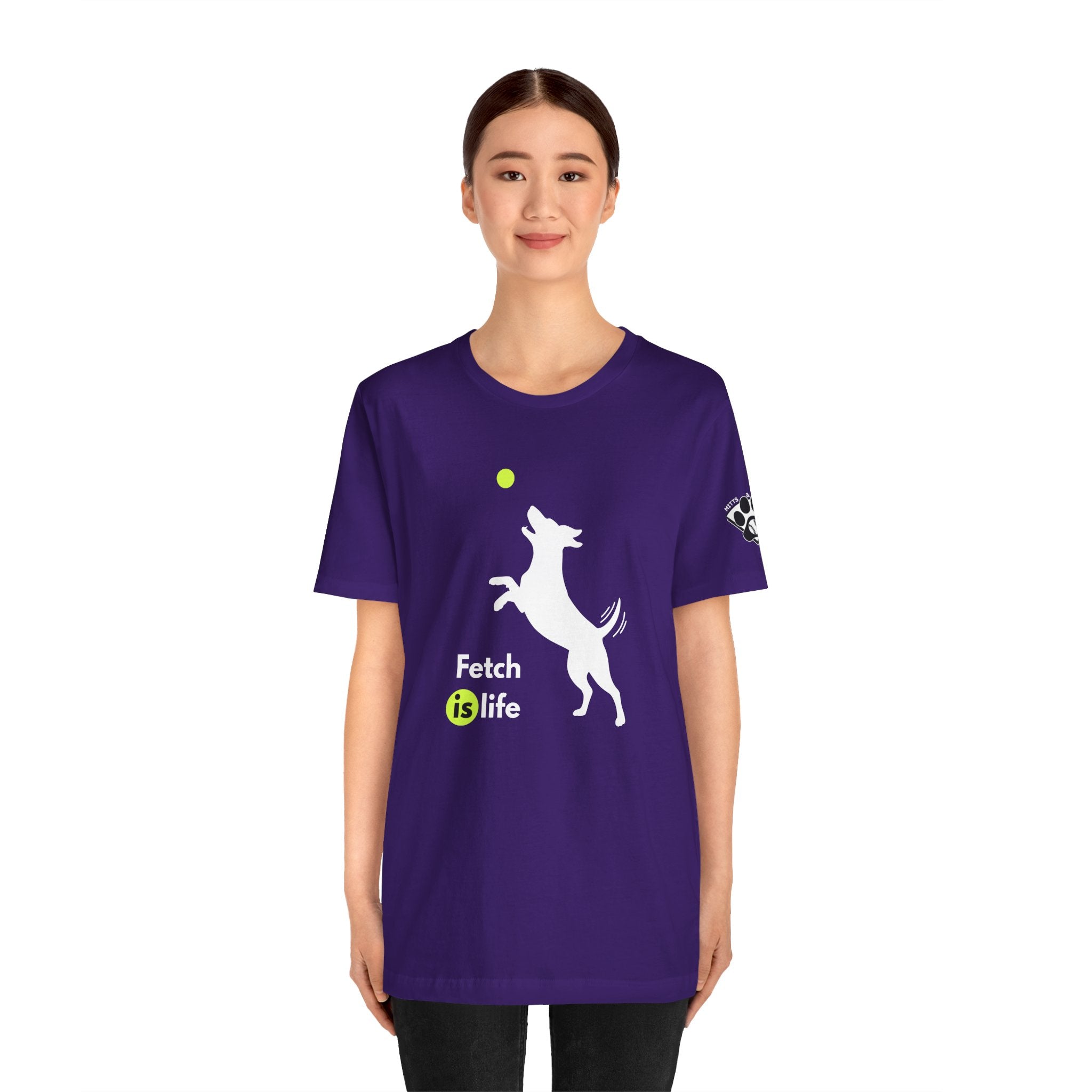 Fetch is Life Unisex Bella Canvas Short Sleeve Dog Tee