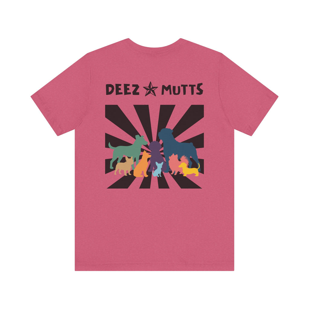 Unisex Deez Mutts Bella Canvas Dog Short Sleeve Tee