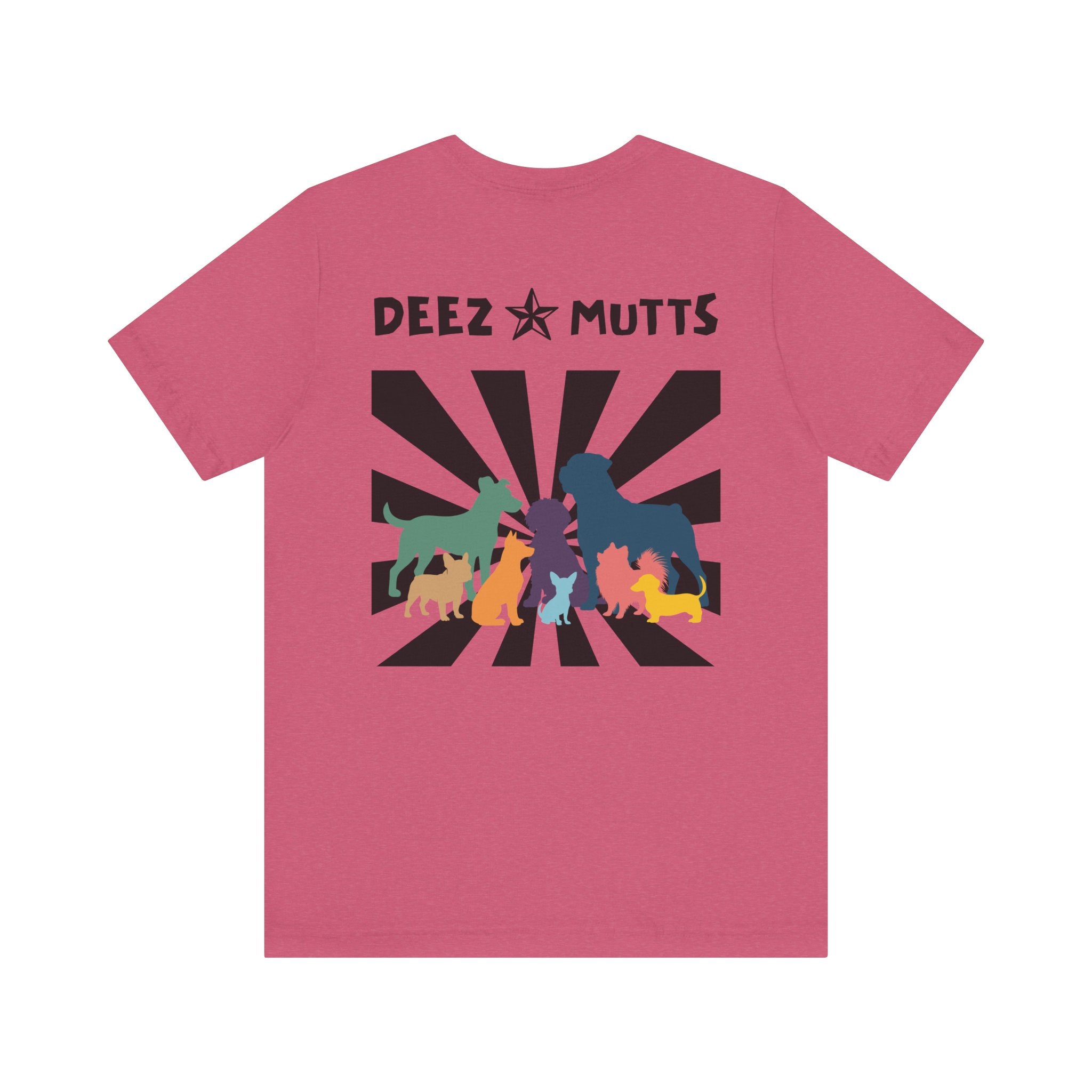 Unisex Deez Mutts Bella Canvas Dog Short Sleeve Tee