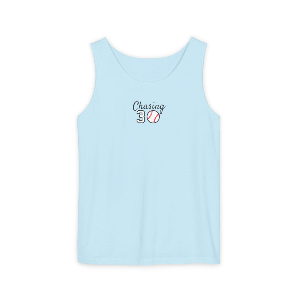 Chasing 30 Unisex Comfort Colors Tank Top