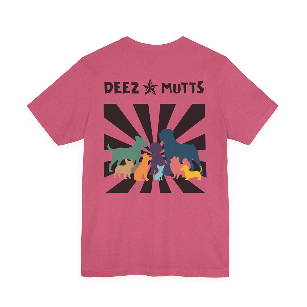 Unisex Deez Mutts Bella Canvas Dog Short Sleeve Tee