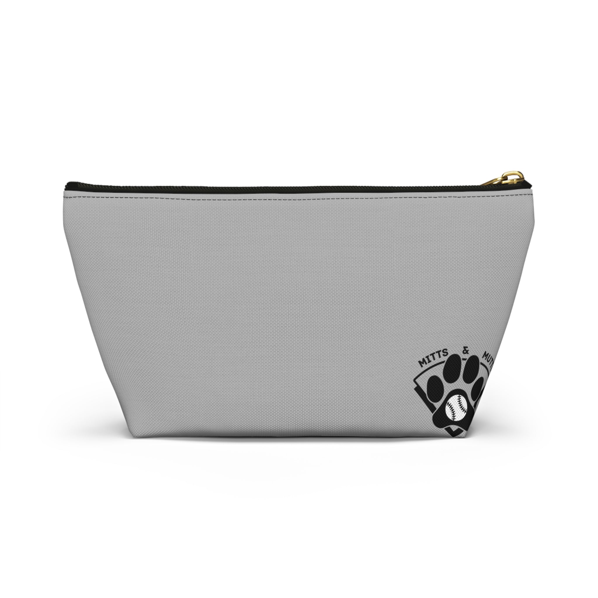 Chasing 30 Gray Zippered Pouch