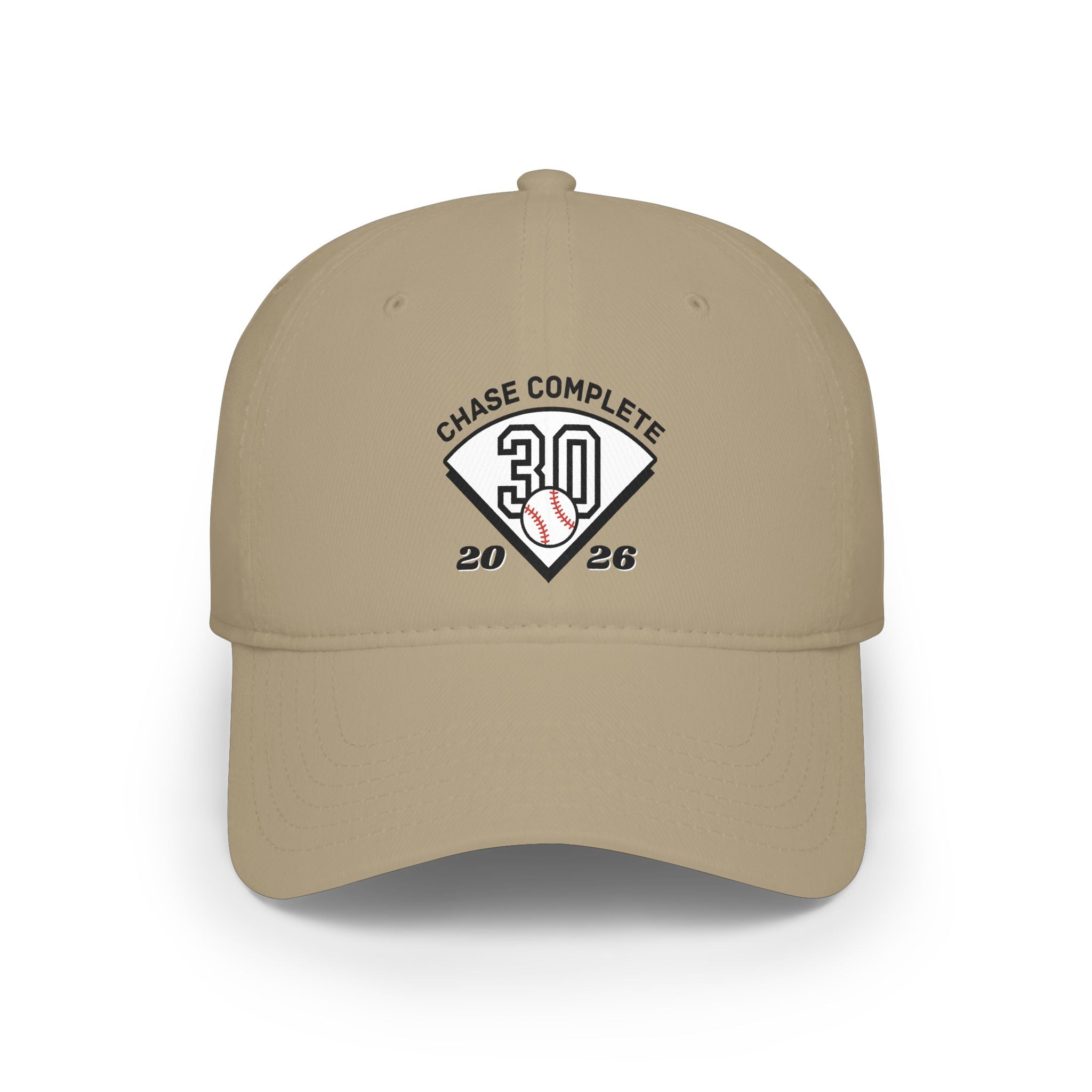 Chase Complete 2026 Low Profile Printed Baseball Cap Chasing 30 MLB Stadiums