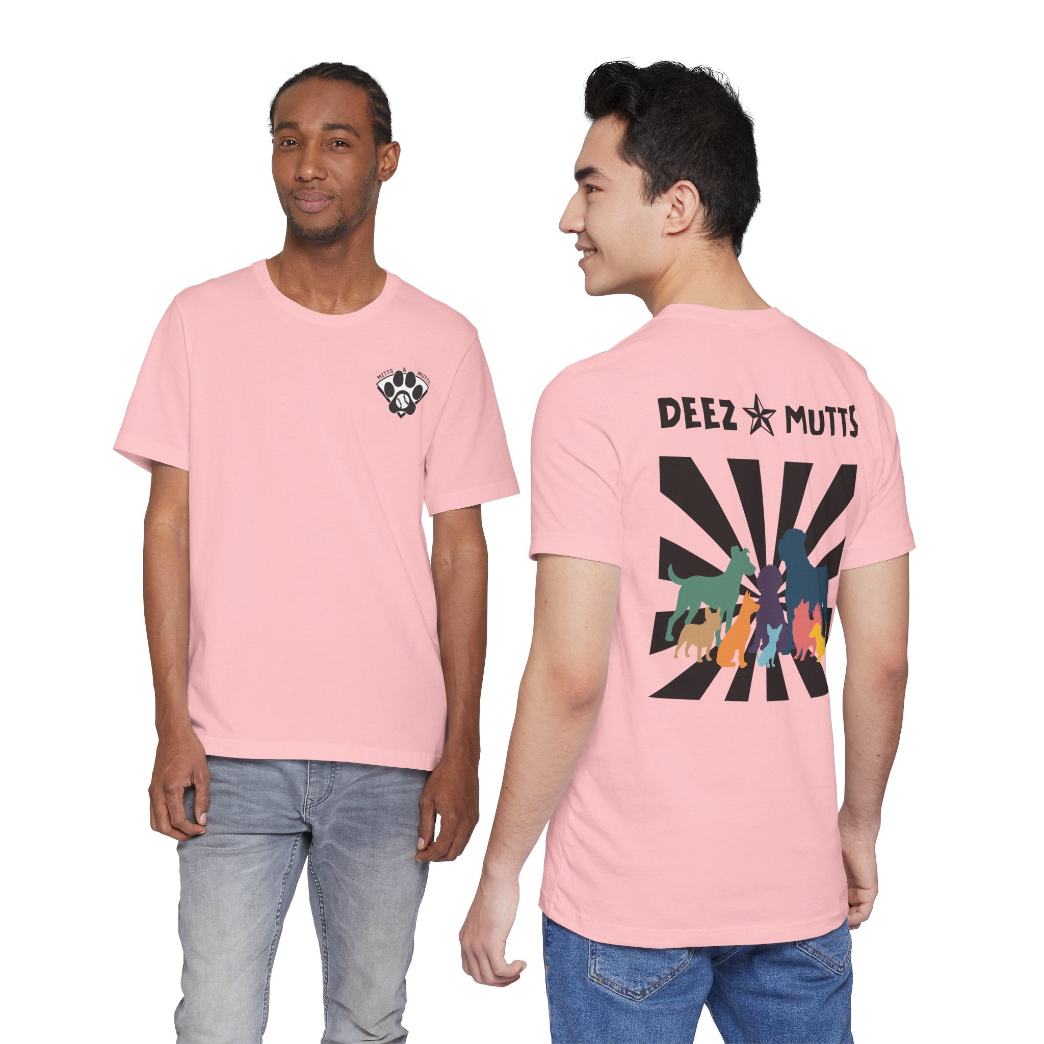Unisex Deez Mutts Bella Canvas Dog Short Sleeve Tee
