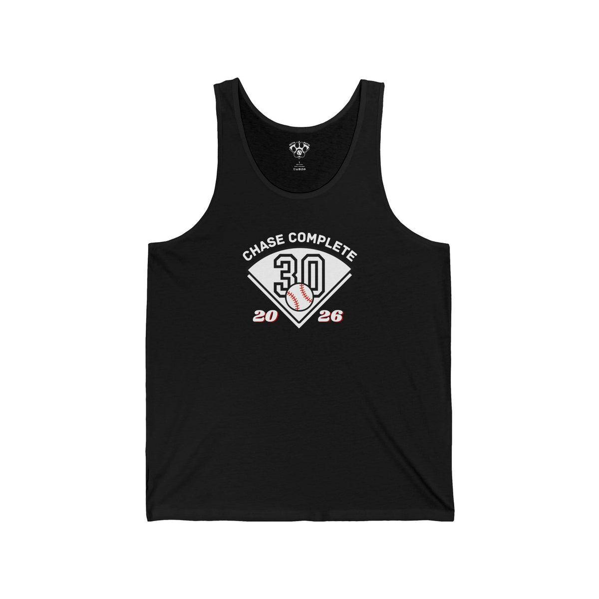 Unisex Chasing 30 Cotton Baseball Stadium Tank Top