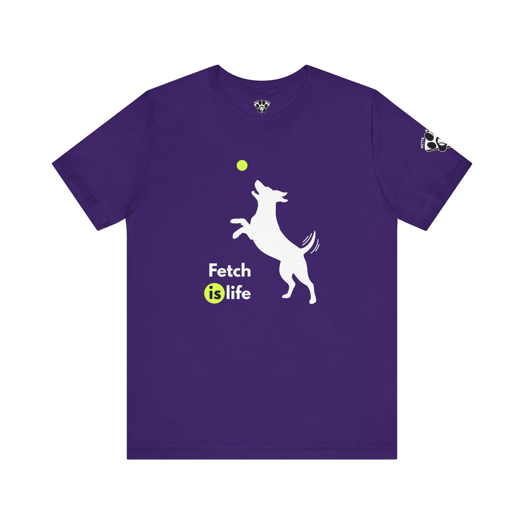 Fetch is Life Unisex Bella Canvas Short Sleeve Dog Tee