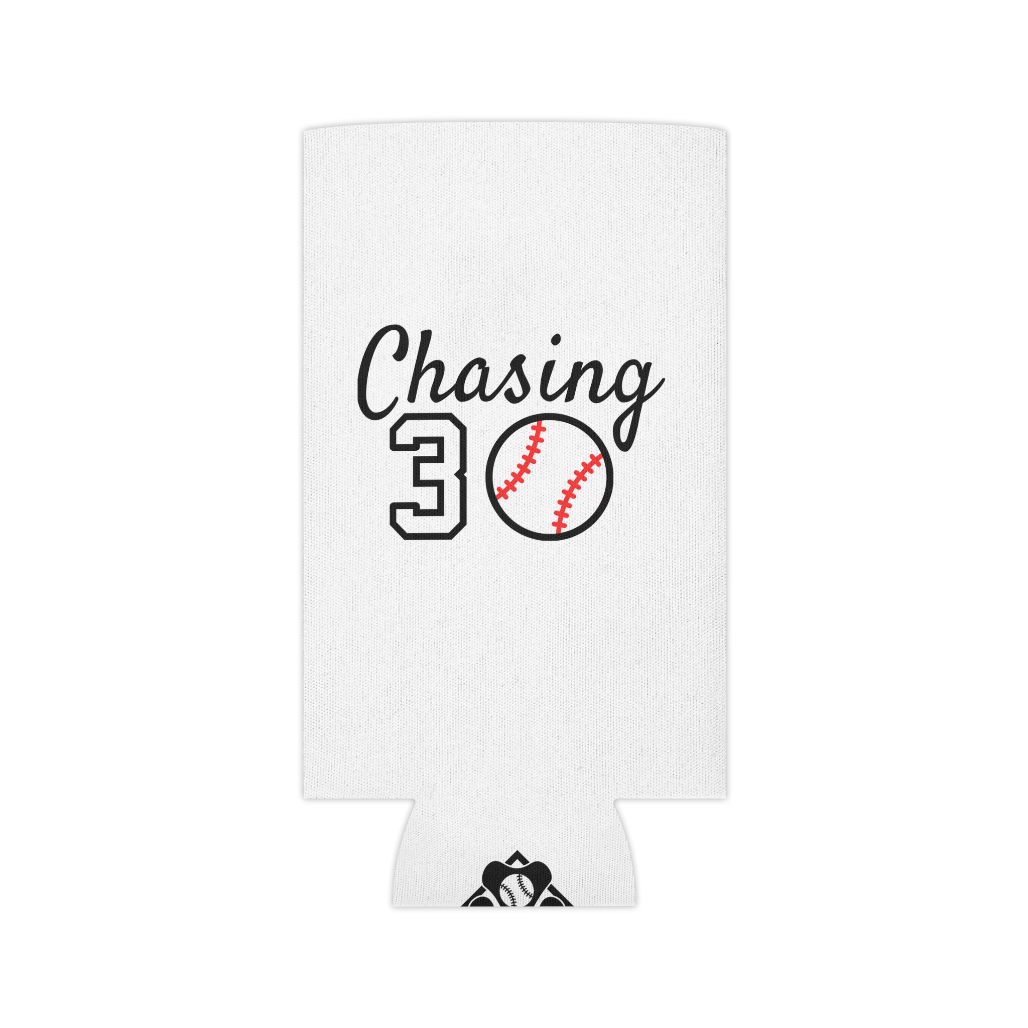 Baseball Chasing 30 Can Koozie