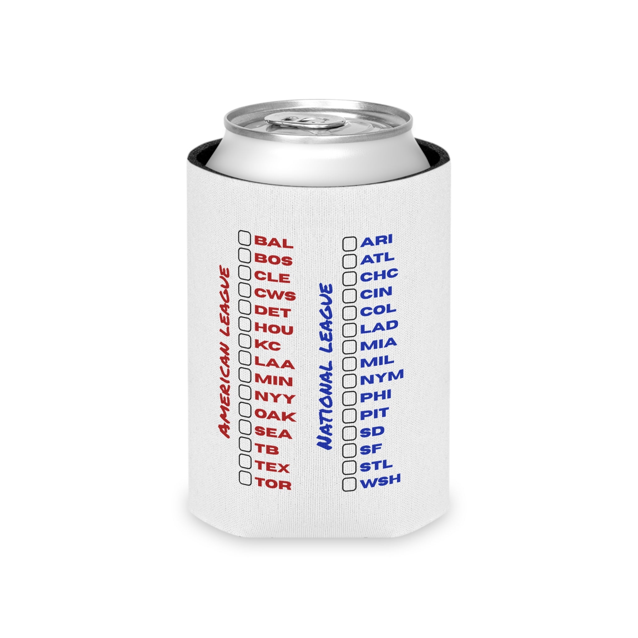 Baseball Chasing 30 Can Koozie