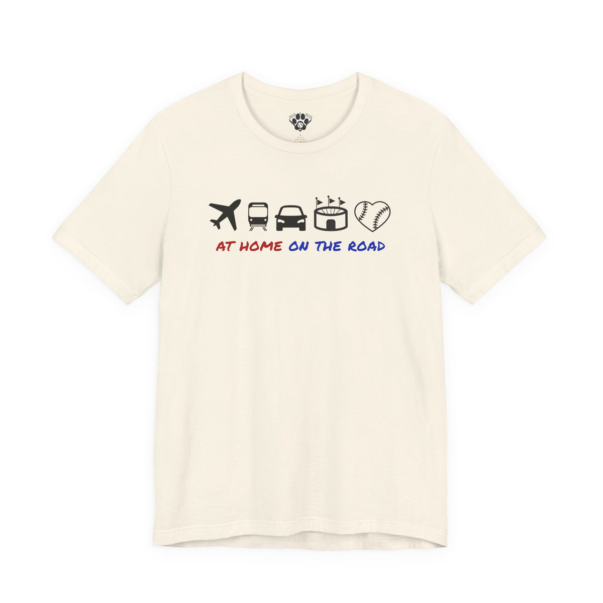 Chasing 30 Transportation Unisex Bella Canvas Short Sleeve MLB Stadium Tee