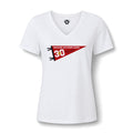 Women's Chasing 30 Relaxed V-Neck Baseball Tee