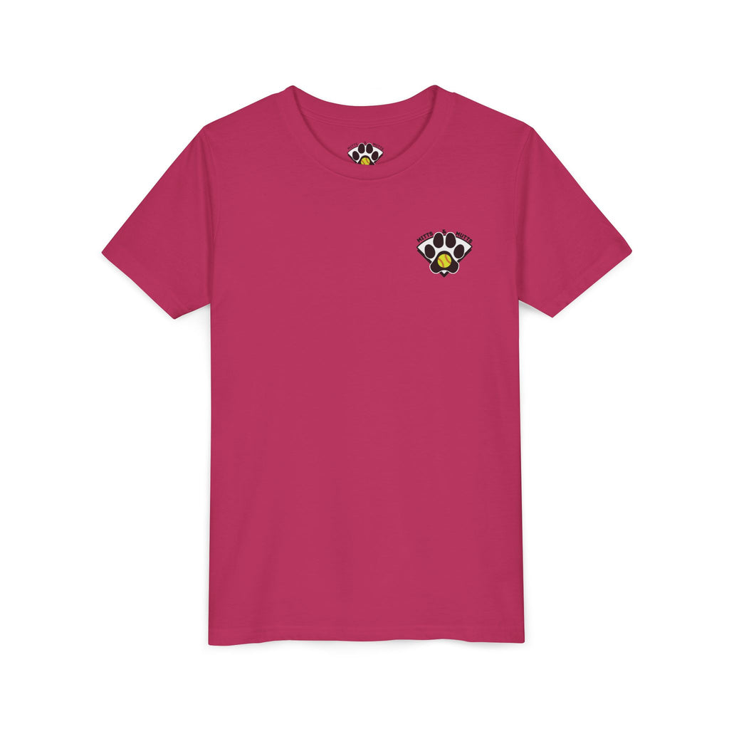 Youth Softball Bang Bang Cheer Short Sleeve Tee