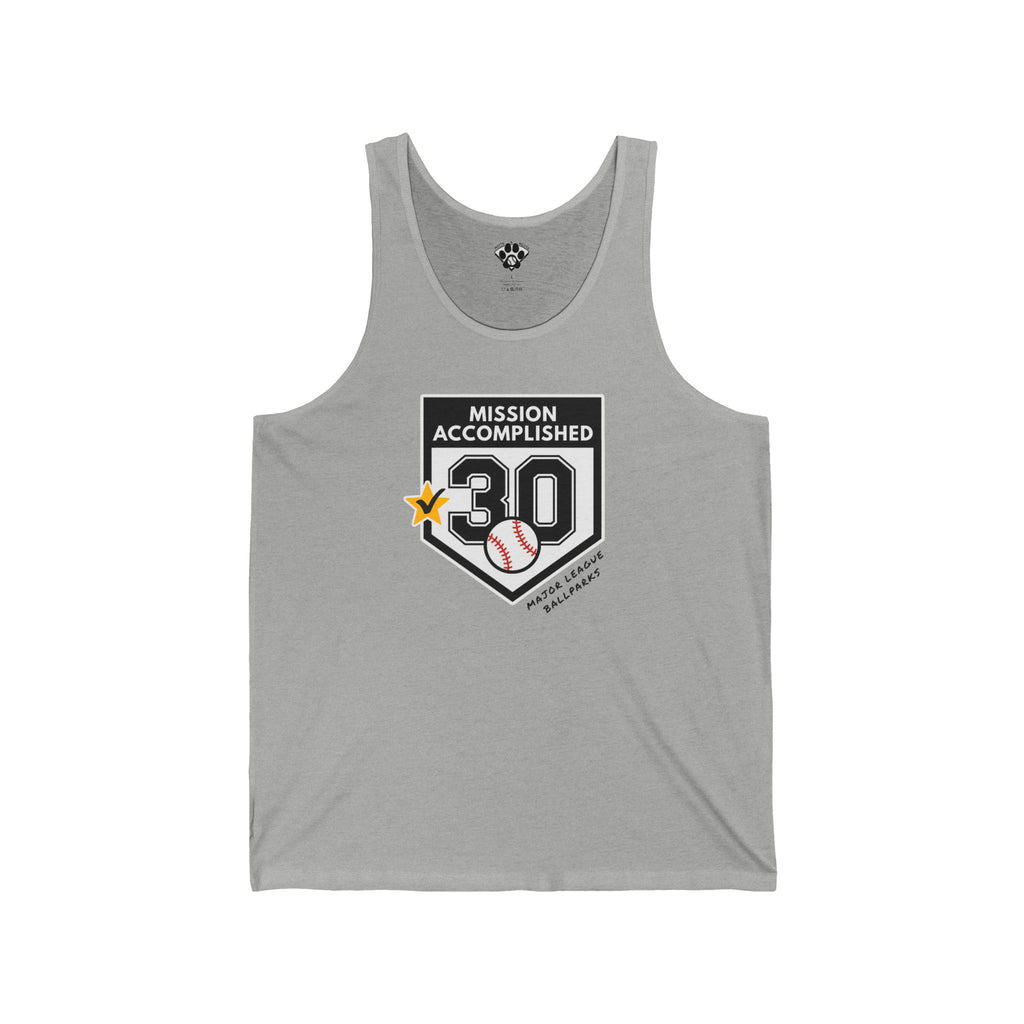 Unisex Chasing 30 Cotton Baseball Stadium Tank Top