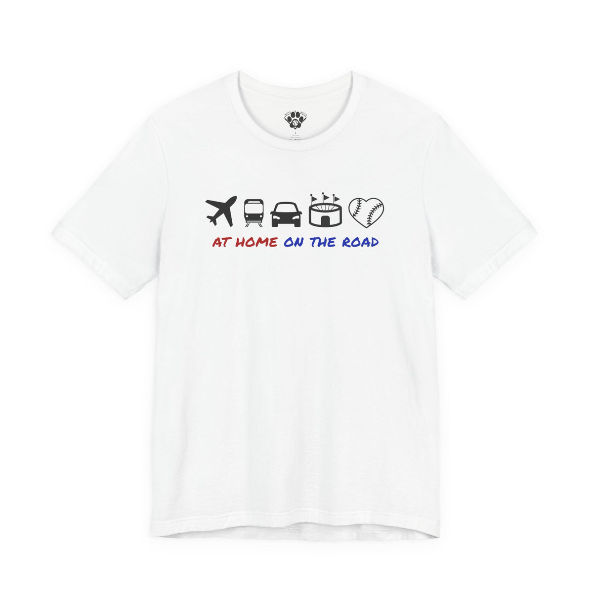 Chasing 30 Transportation Unisex Bella Canvas Short Sleeve MLB Stadium Tee