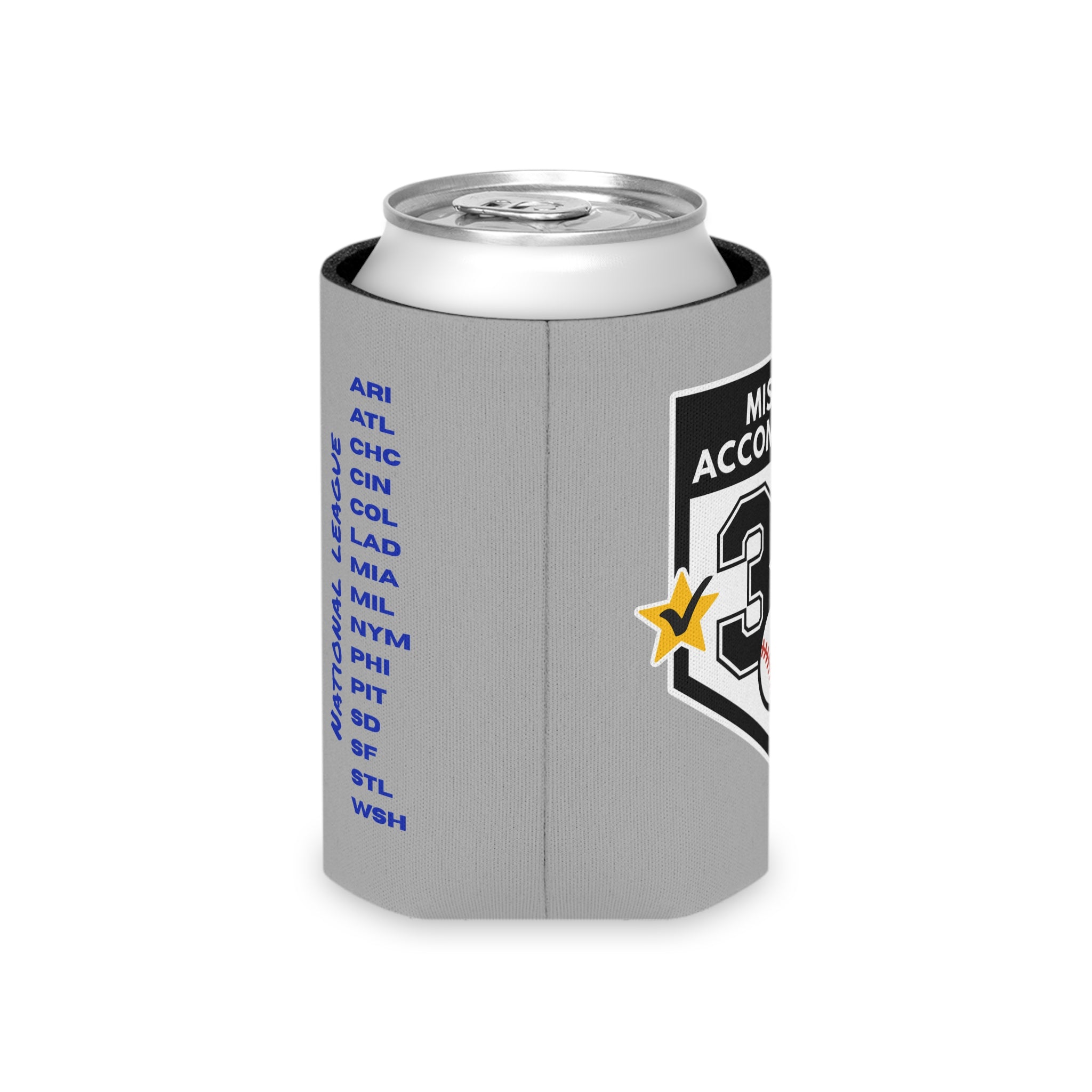 Mission Accomplished Baseball Chasing 30 Can Koozie