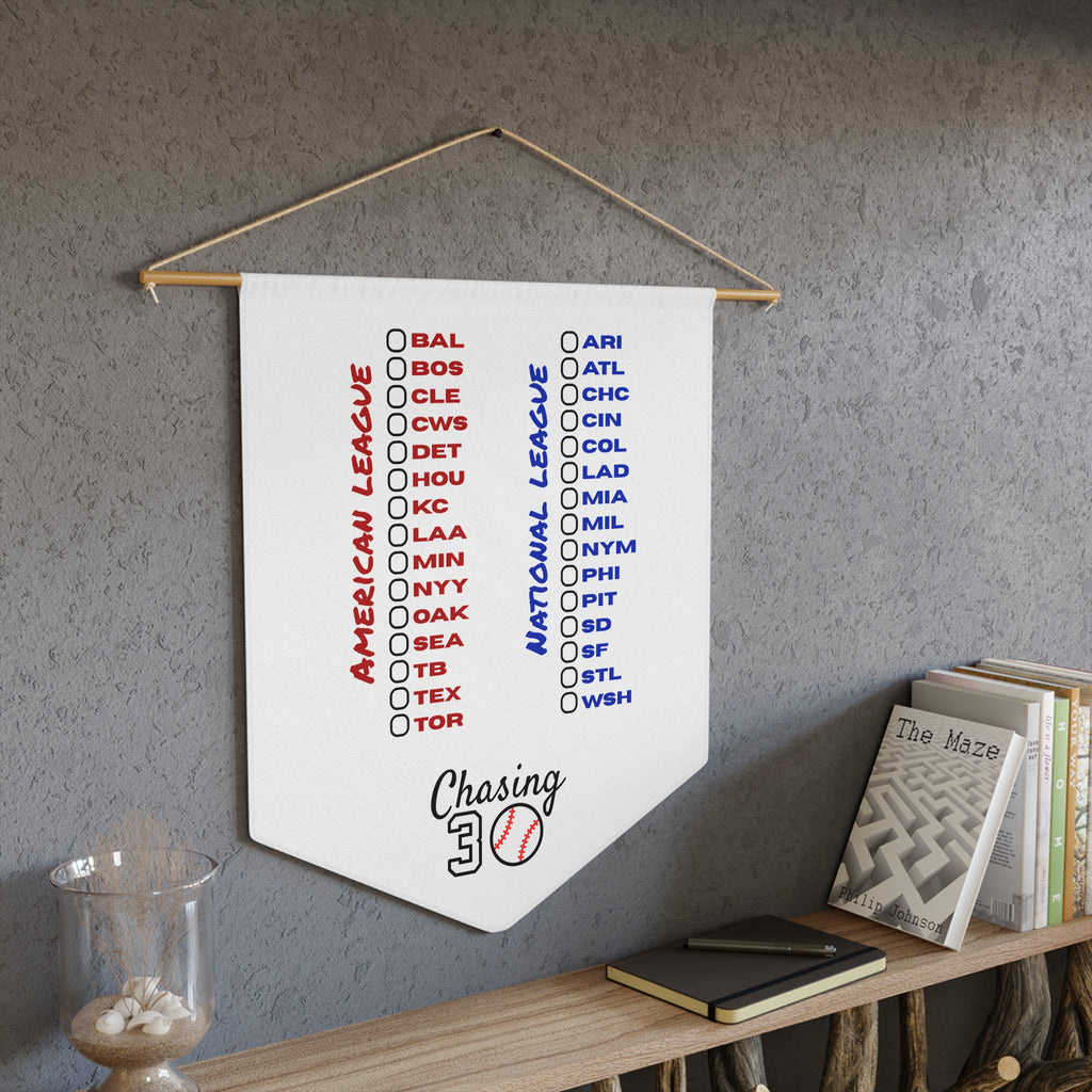 Baseball Stadium Chaser Pennant