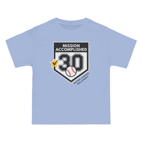 Beefy-T® Mission Accomplished Baseball Ballpark Stadium Chasing 30 Short-Sleeve up to 5XL