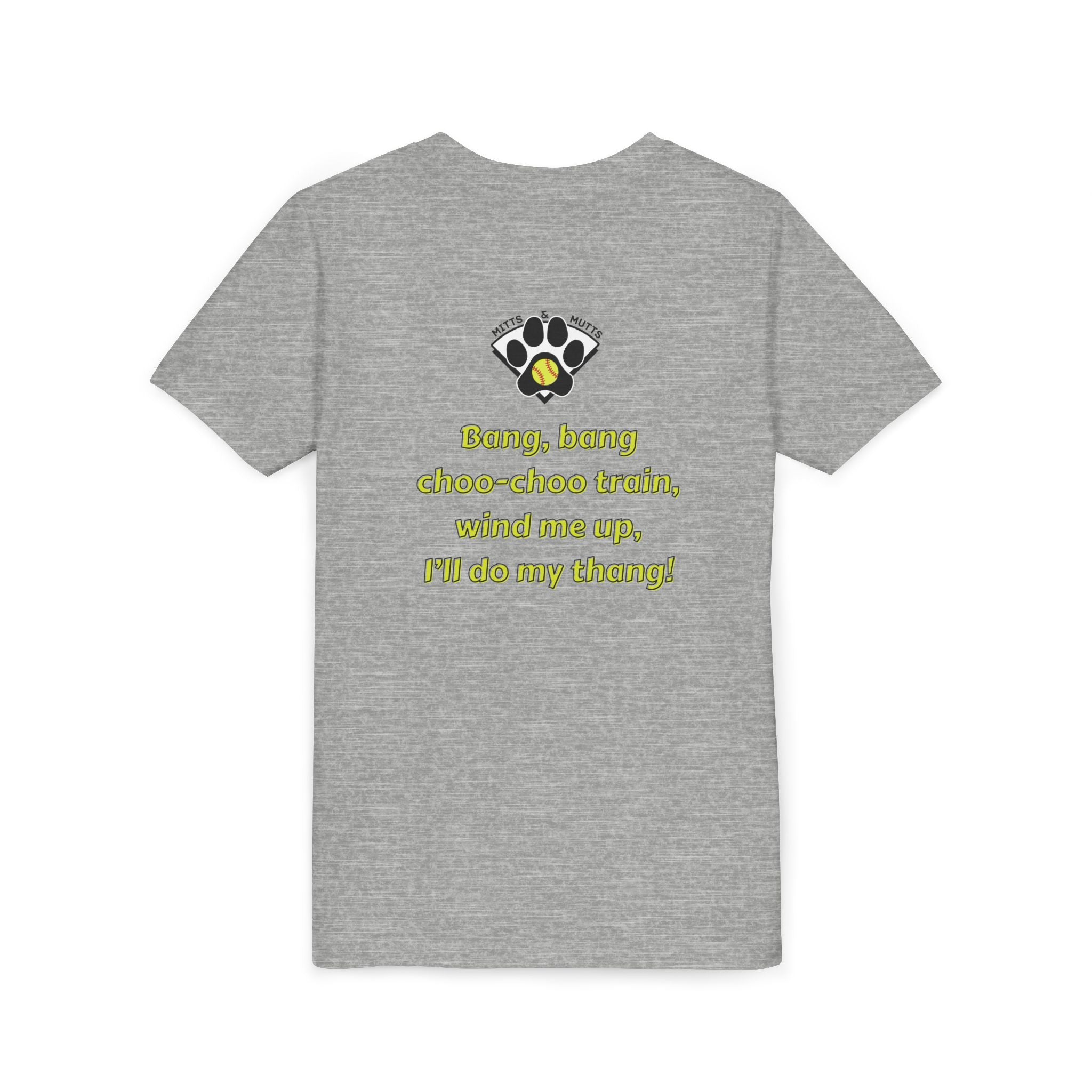 Youth Softball Bang Bang Cheer Short Sleeve Tee