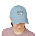 Embroidered Chasing 30 Denim Hat