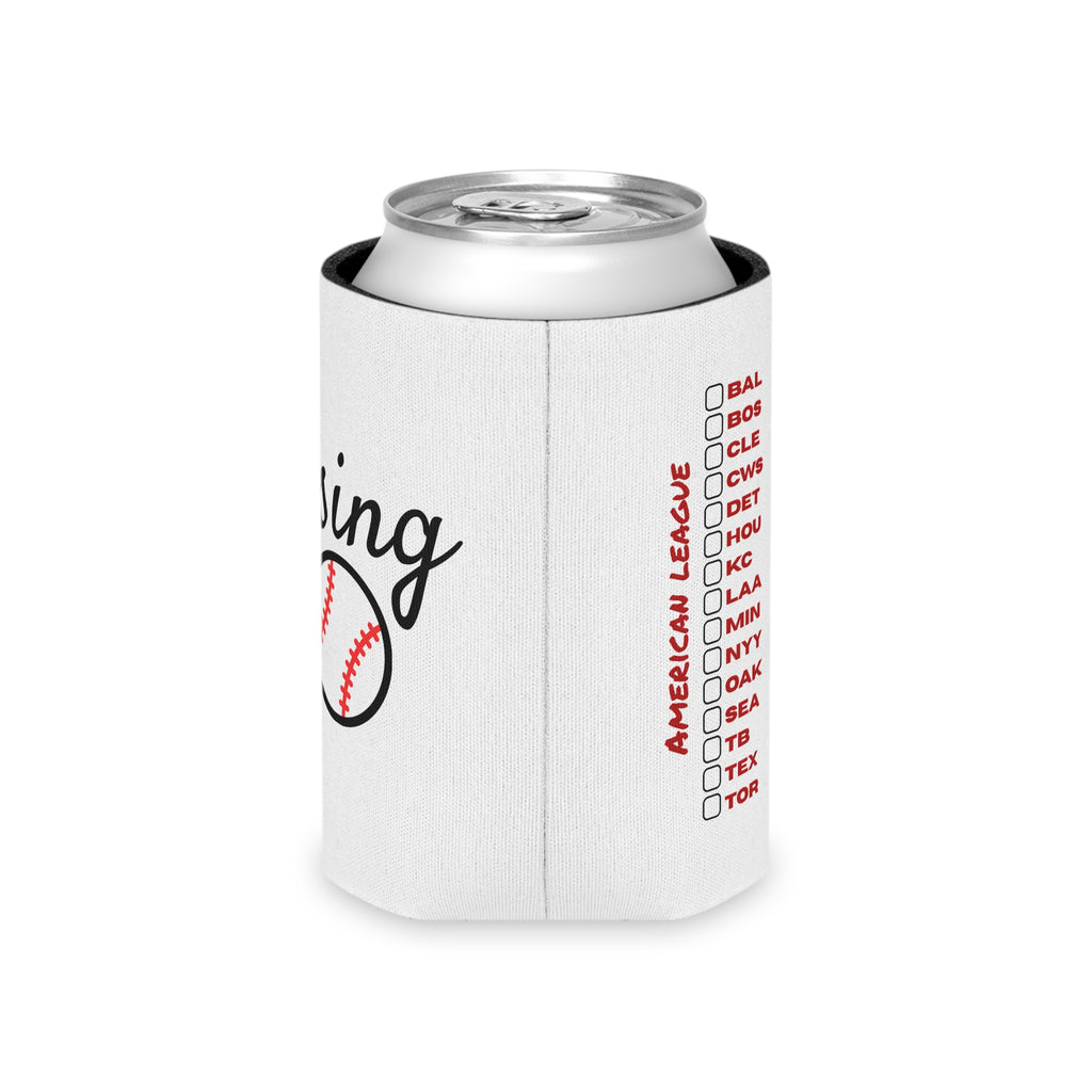 Baseball Chasing 30 Can Koozie