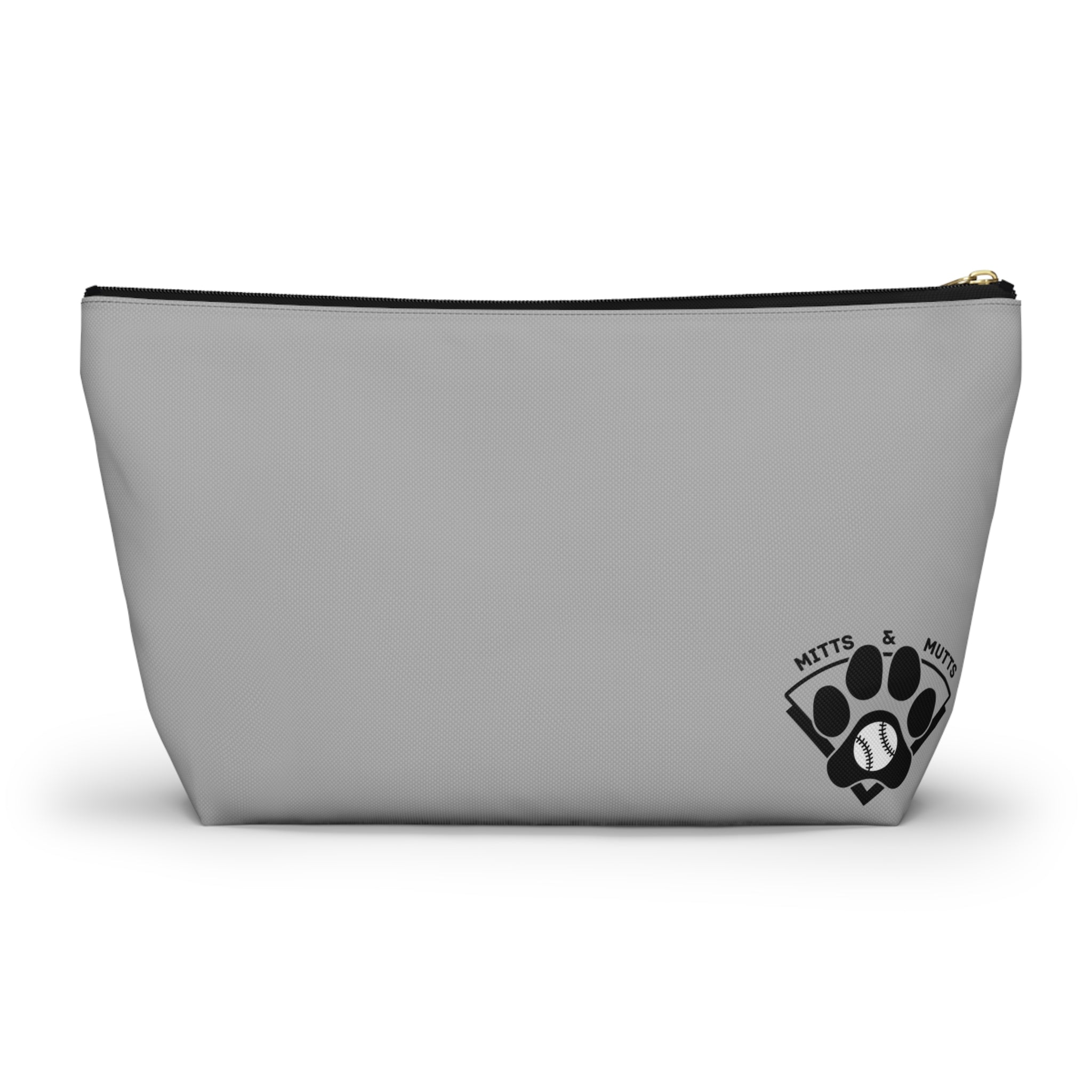 Chasing 30 Gray Zippered Pouch