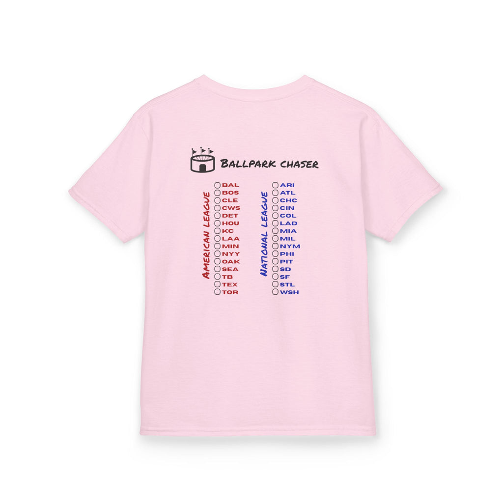 Youth Chasing 30 Gildan Heavy Cotton™ Stadium Chasing Checklist Tee
