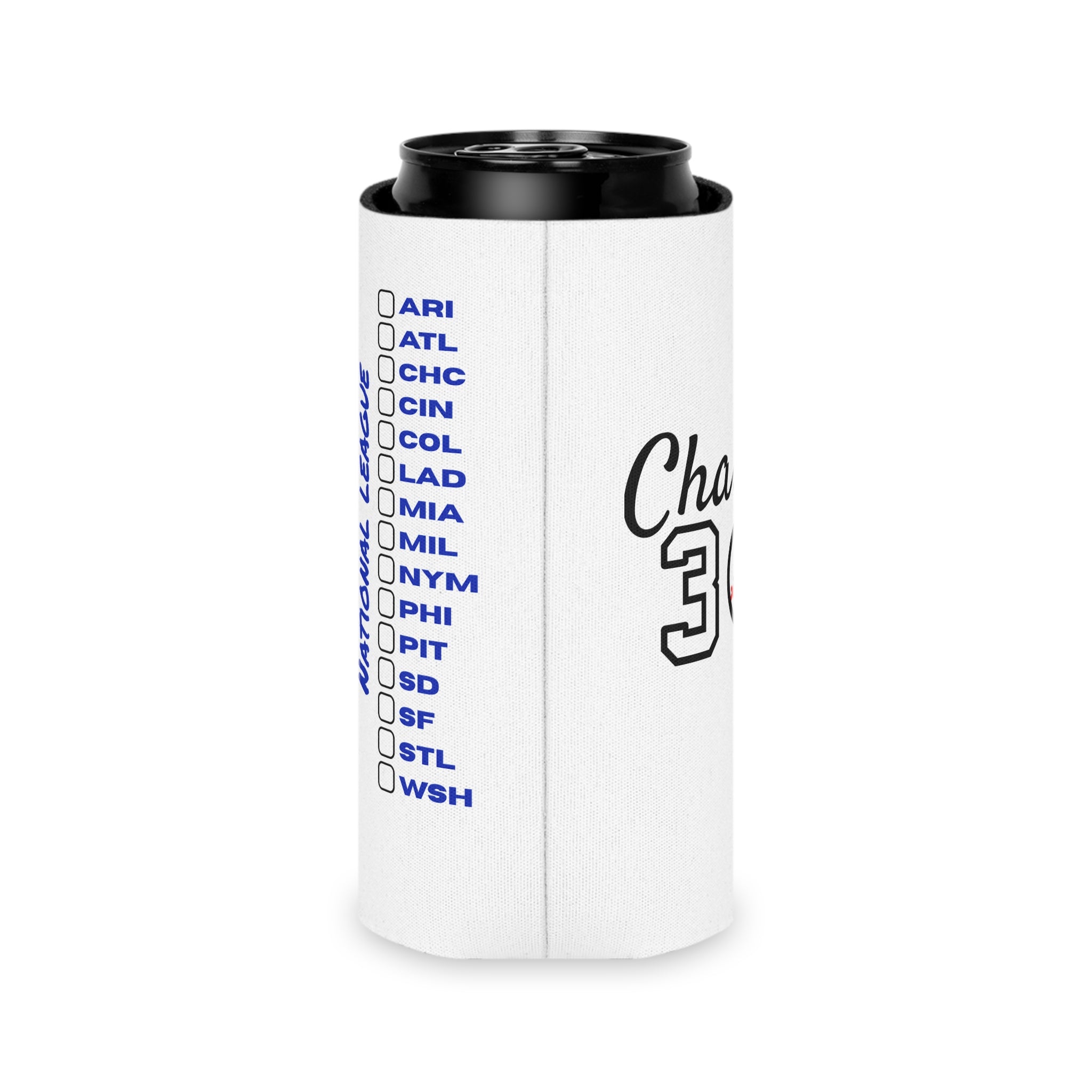 Baseball Chasing 30 Can Koozie