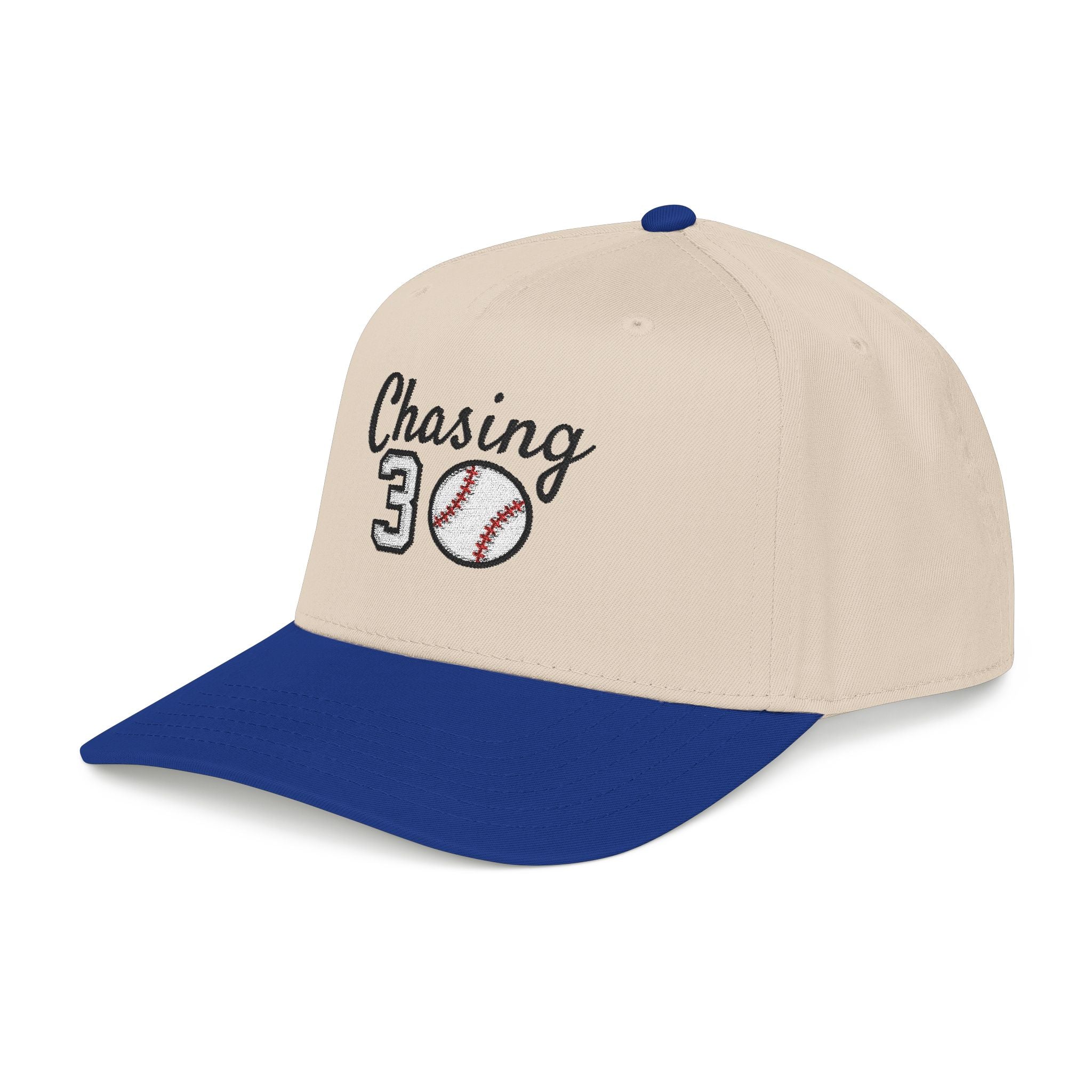 Embroidered Chasing 30 Mid Profile Baseball Cap