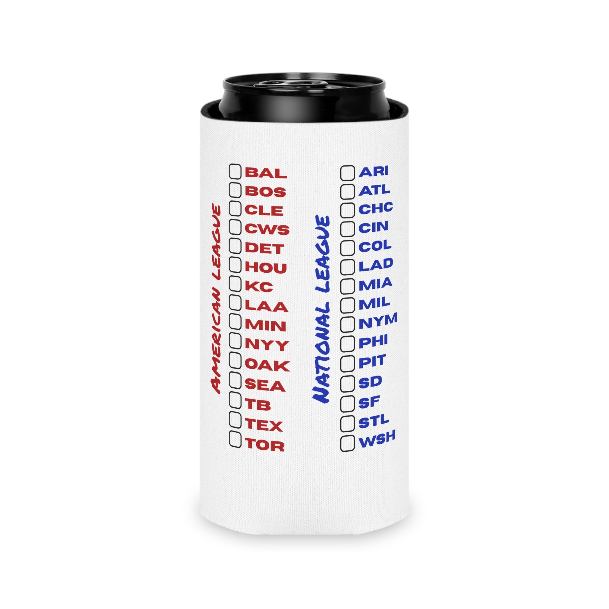 Baseball Chasing 30 Can Koozie