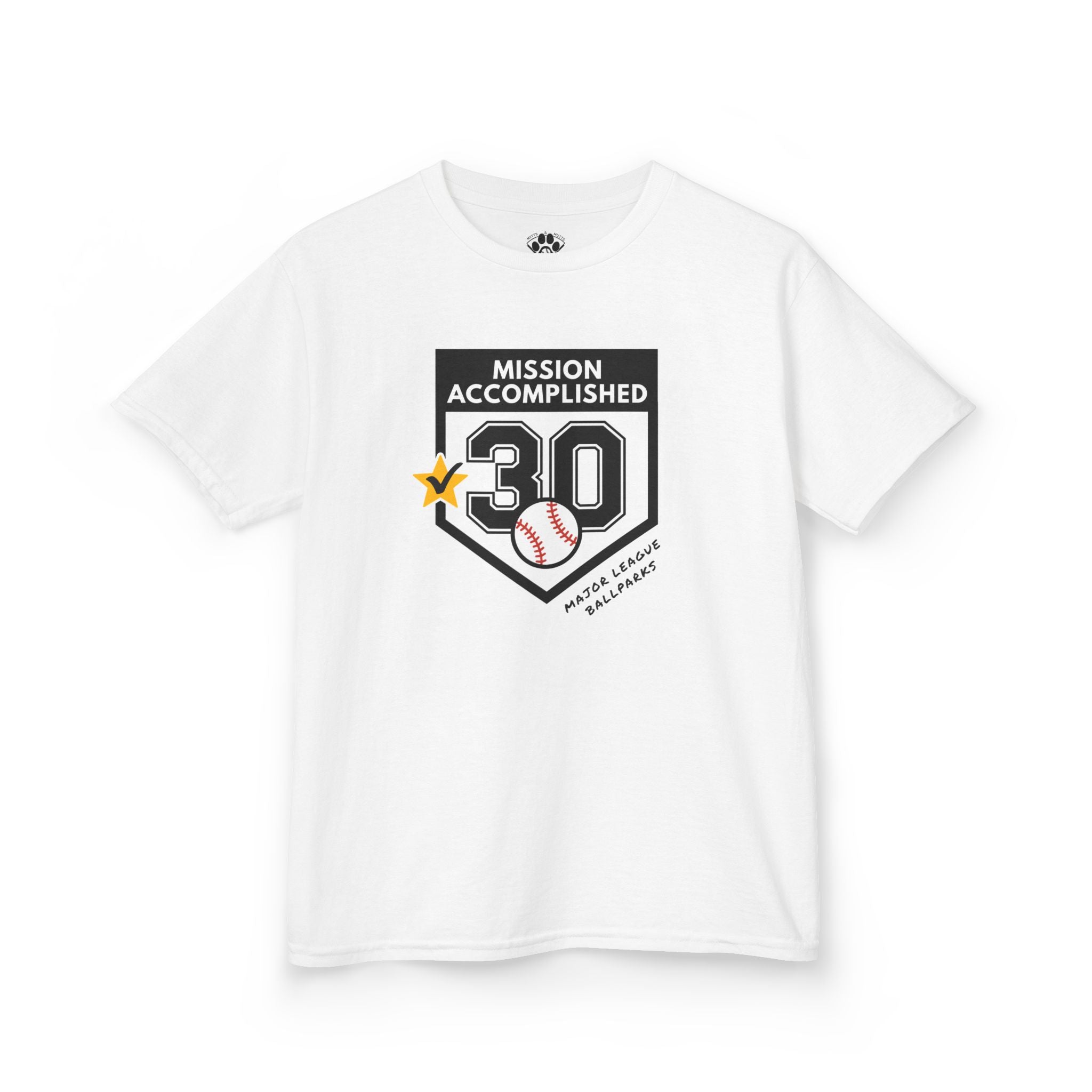 Youth Mission Accomplished Gildan Heavy Cotton™ Baseball Stadium Chasing 30 Tee
