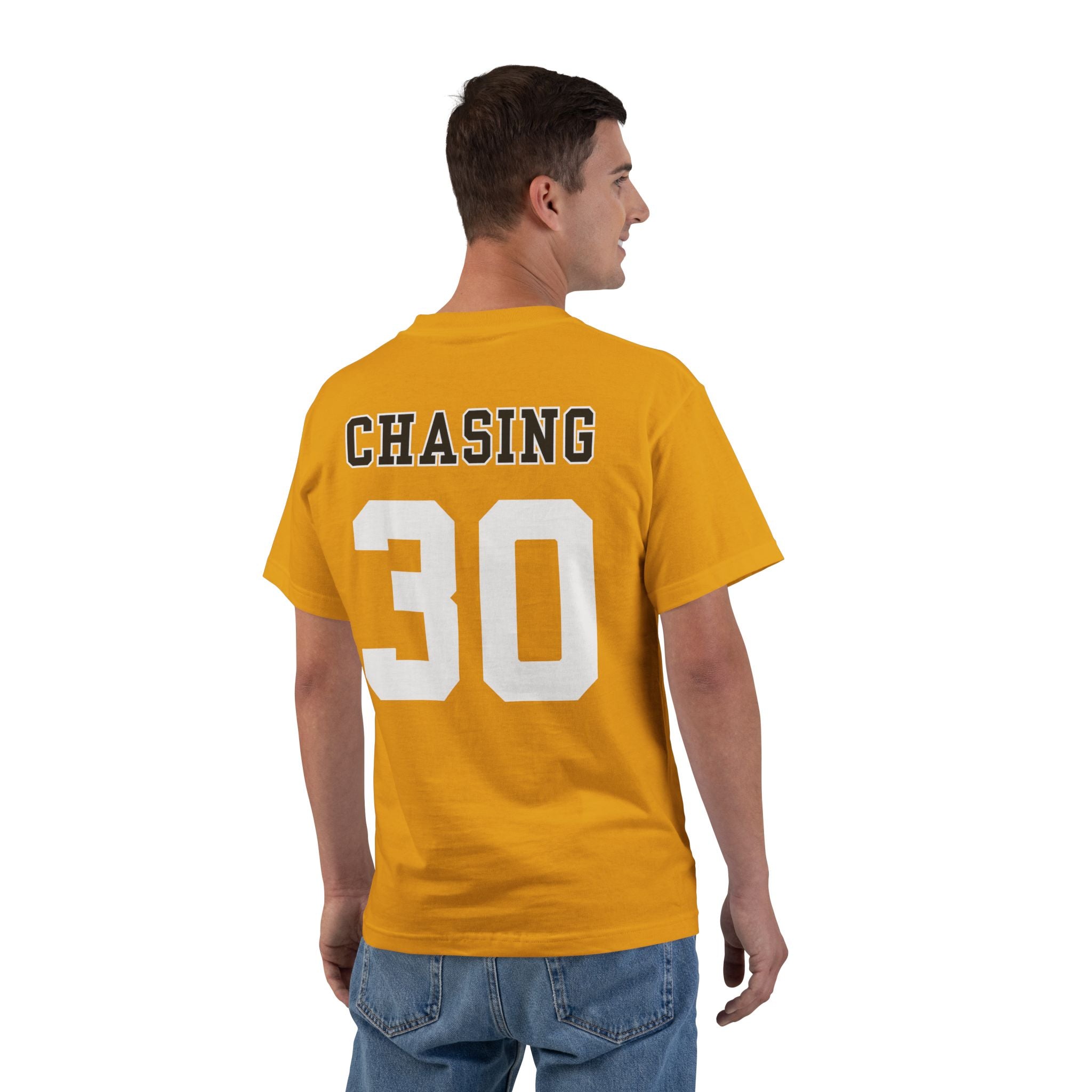 Chasing 30 Beefy-T® Short Sleeve Baseball Jersey Ballpark Stadium Chasing Tee up to 5XL