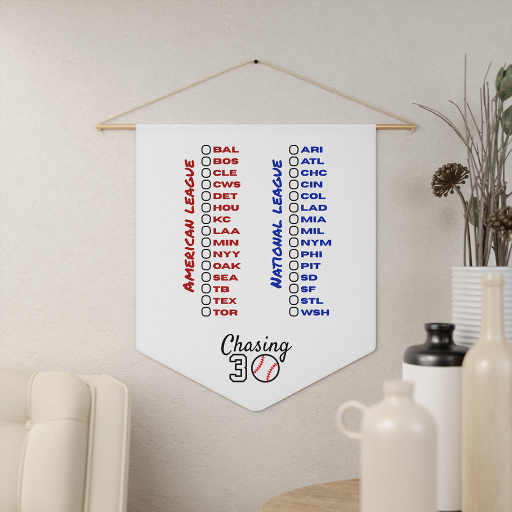 Baseball Stadium Chaser Pennant